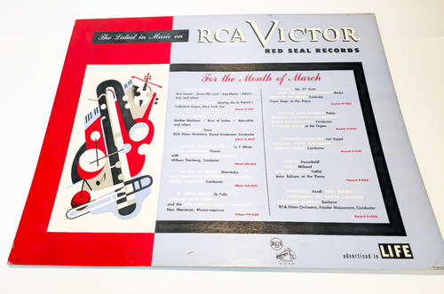 Espositore negozio dischi rca - dischi,