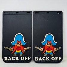 Warner Bross  BACK OFF -Paraspruzzi  Para Schizzi Auto - Fuoristrada - Vintage