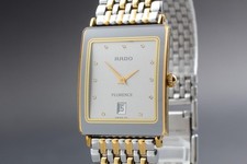 Orologio da donna al quarzo quasi nuovo RADO Florence 160.3605.2N Silver Tank...