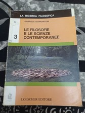 LE FILOSOFIE E LE SCIENZE