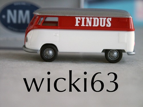 Brekina scatola findus - brekina, vw