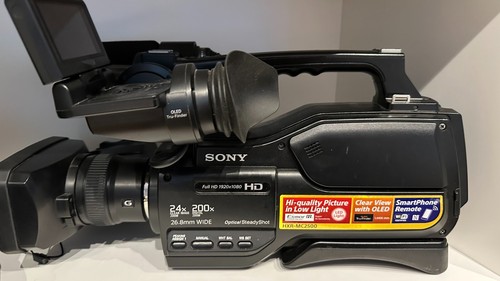 Sony hxr mc2500e videocamera - sony,