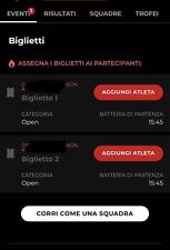 2 Biglietti Spartan Race Misano 2023 Sprint 5 Km