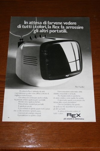 Bf12 1972 rex - pollici, tv