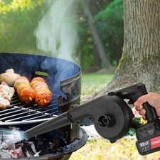 SOFFIATORE A DOPPIA BATTERIA 48V BRICOLAGE VELOCITÀ ARIA REGOLABILE CON SACCA