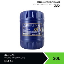 Olio idraulico mannol hydro - olio, hv
