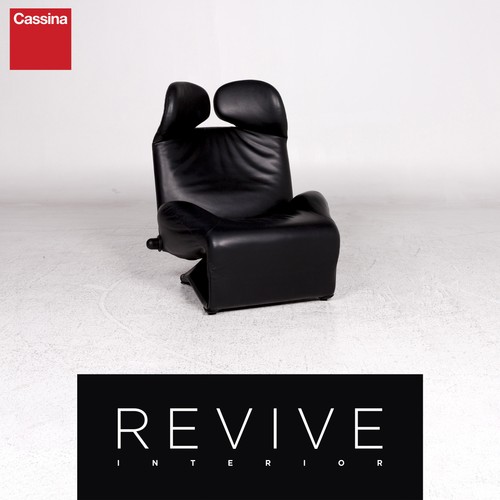Cassina wink leather armchair - cassina,