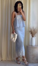 ZARA: Gonna midi in pizzo