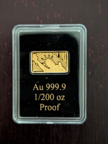 Lingotto oro 200 oz - 1/200,