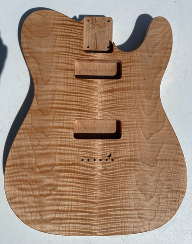 Corpo chitarra tele - corpo, con