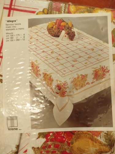 Tovaglia misto lino - tovaglia, allegra