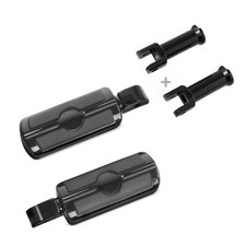 Peddane passeggero + Supporto per Harley Softail 18-23 Craftride SF6 nero