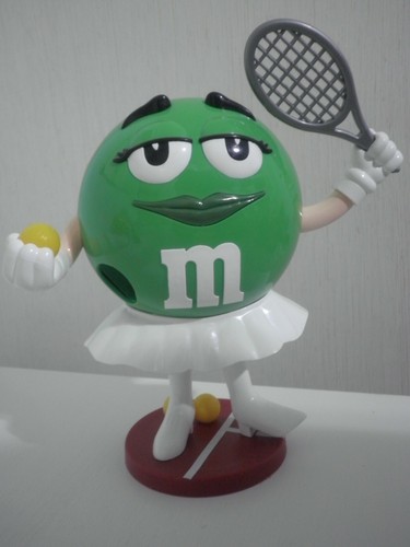 Action figure dispenser - m&m's,