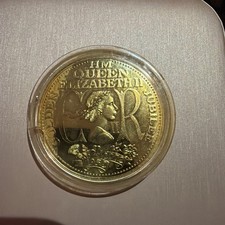Moneta giubileo oro regina - giubileo,