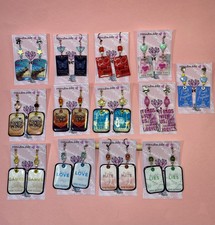 Orecchini libri book tok  in