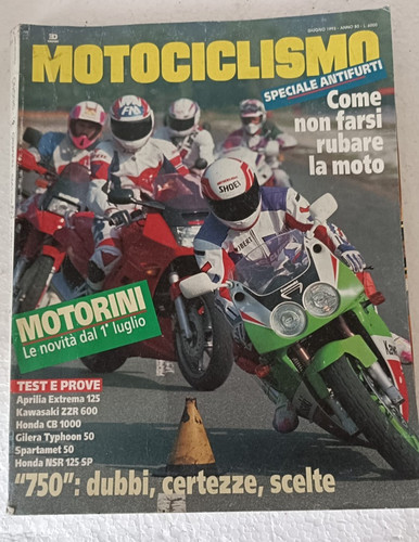 Motociclismo 1993 aprilia - 6,