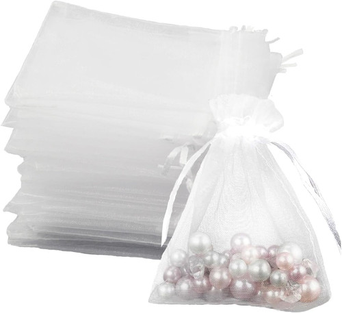 100 sacchetti organza - 7, x
