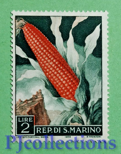 6464 san marino 1958 - marino, frutta