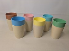 Set di sei bicchieri vintage