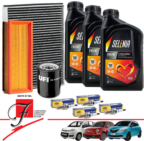Kit tagliando candele - kit, 4
