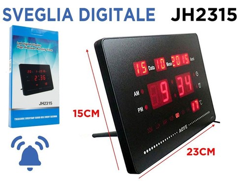Orologio digitale parete - digitale, da