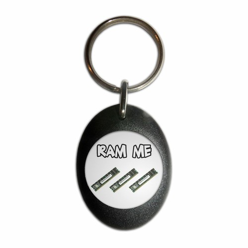 Ram plastic oval key - me,