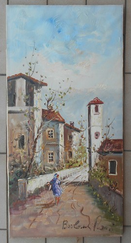 Quadro dipinto olio firmato - dipinto, a