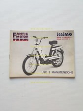 Fantic Motor Issimo 50 Pedali - Kick manuale uso manutenzione libretto originale