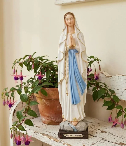 Statua madonna lourdes cm - statua,