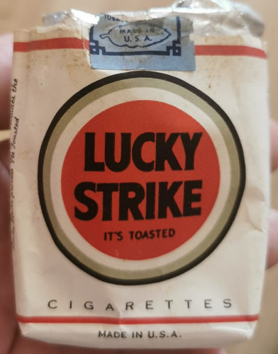 Lucky strike usa empty - lucky, 20s
