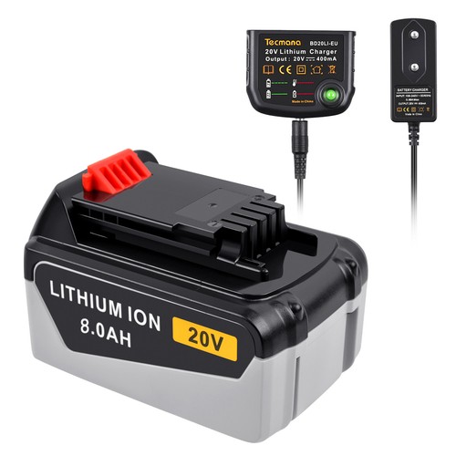 8ah 20v batteria - 8ah, batteria/caricatore