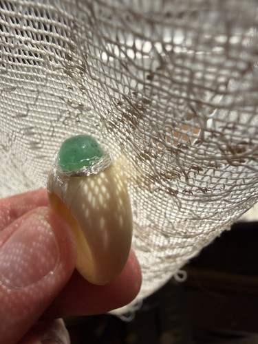 Anello scultura argento - scultura, e