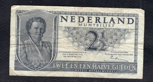 Pays bas gulden 1943 - bas, 2