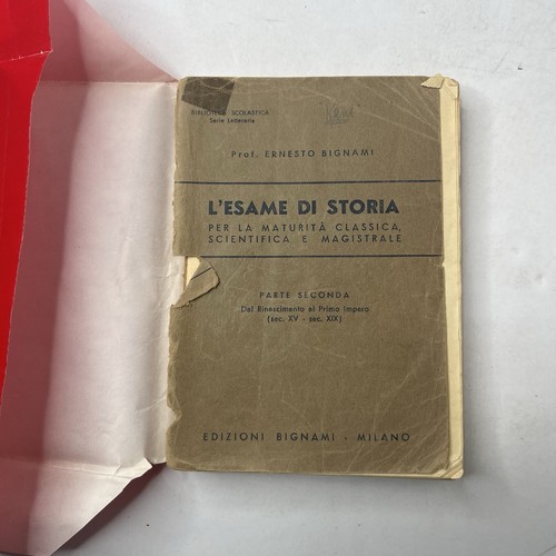 Ernesto bignami esame di - bignami, l'esame