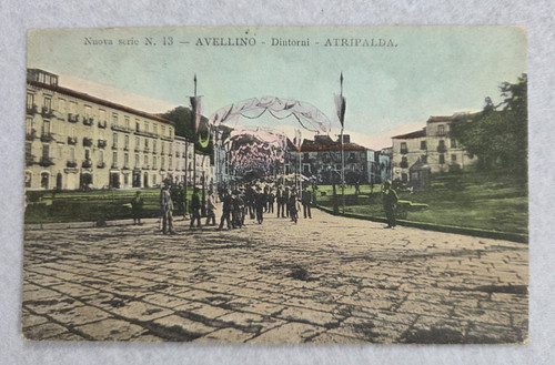 Cartolina avellino atripalda - avellino,