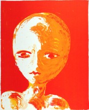 Virgilio GUIDI "Testa su fondo