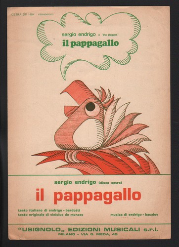 Spartito sergio endrigo - endrigo, il