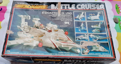 Micronauts battle cruiser gig - micronauts,