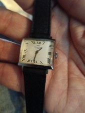 Orologio Svizzero Rettangolare Mod Cartier Manuale