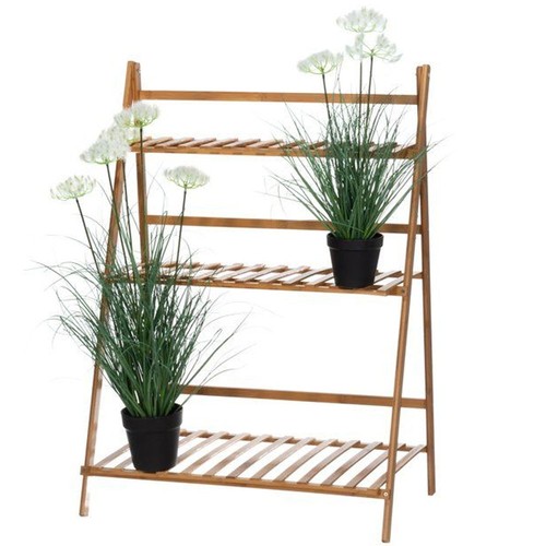 Fioriera bambu scaffale - fioriera,