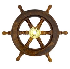 Volante della nave legno