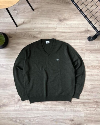 Maglione uomo lacoste kaki - maglione,