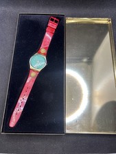 SWATCH Special Pompadour GX106 limited edition Funzionante Cinturino Rotto