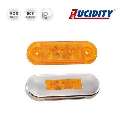 Luce ingombro arancione led - arancione, 3