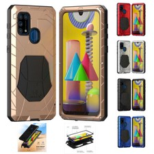 Nuova custodia iMATCH antiurto silicone bumper metallo per Samsung Galaxy M31 M30S M51