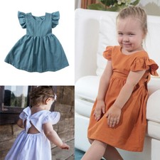 Abito tunica con volant in