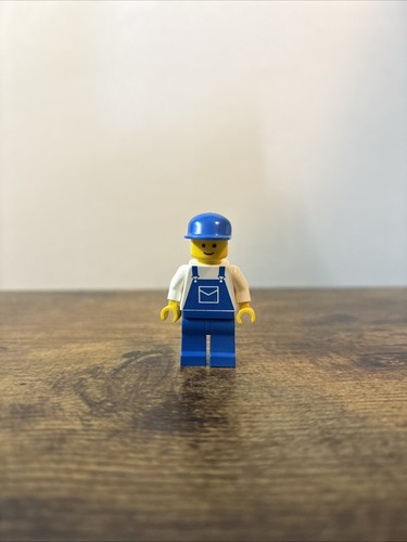 Lego minifigure salopette blu - lego,