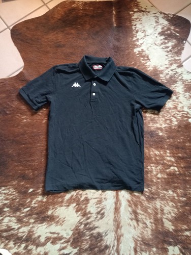 Polo kappa nera taglia - taglia, l