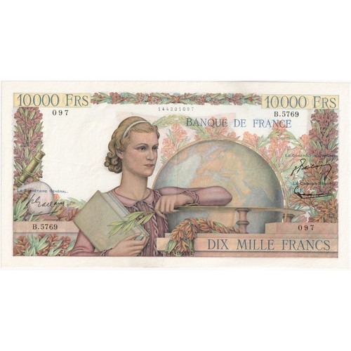 France 10000 francs génie - francs,,