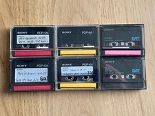 Lot of 6 DAT Digital Audio